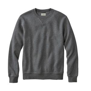 L. L. Bean Men's Katahdin Iron Works® Sweatshirt, Crewneck Grey
